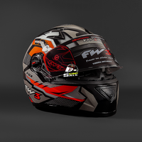 FW3 GTX FOX - GRAFITE COM VERMELHO